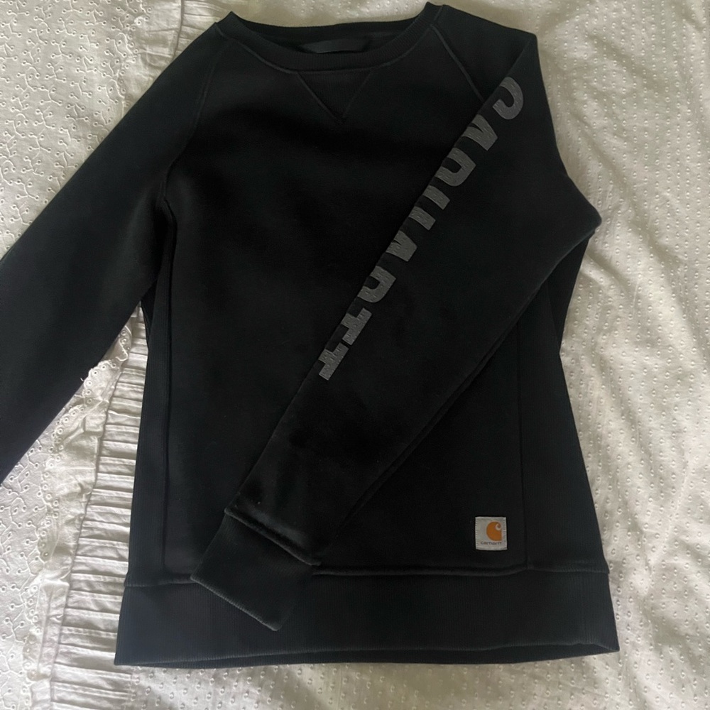 Carhartt Relaxed Fit Black Sweatshirt